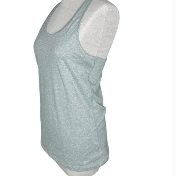 Nike Light Heather Grey Dri-Fit Balance Tank Small - Picture 3 of 3